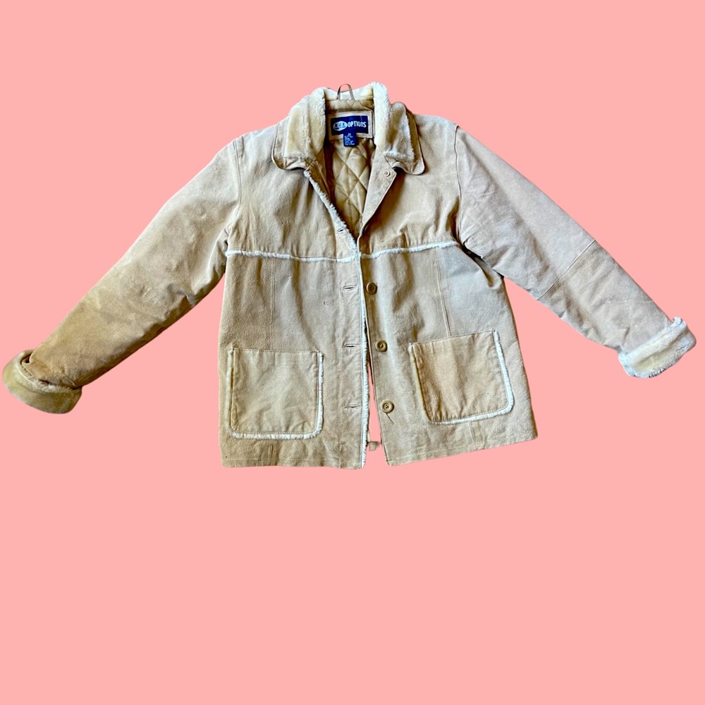 Genuine Suede Y2k Jacket Gem